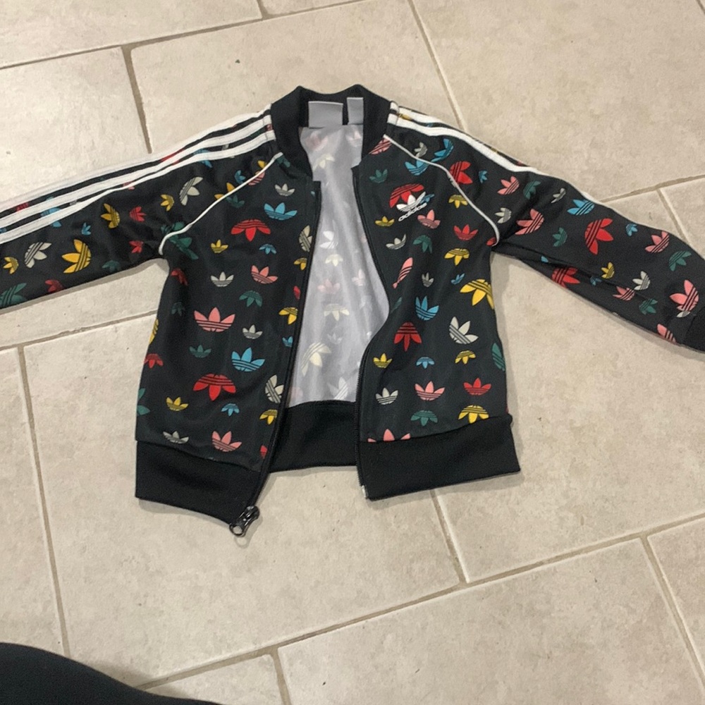 adidas zip up jacket size 18-24 month